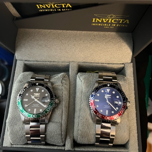 Invicta Pro Diver 38mm Set of 2 Watches 😍 NEW WITH TAGS ⭐️ - Picture 8 of 8